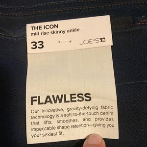 Joe’s mid rise skinny jeans